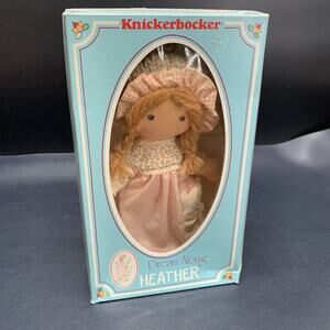 Vintage Knickerbocker Dream Along Heather No. 9091 Plush Doll With Box.